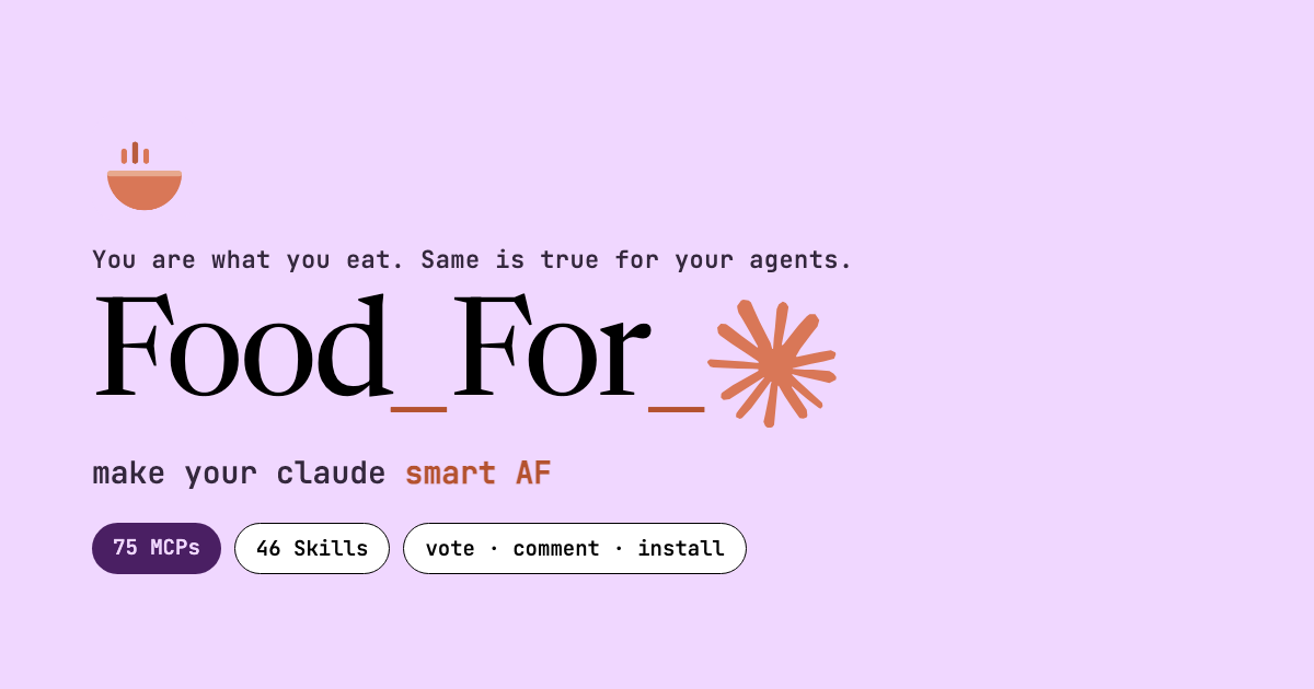 Link preview card for Food_For_Claude